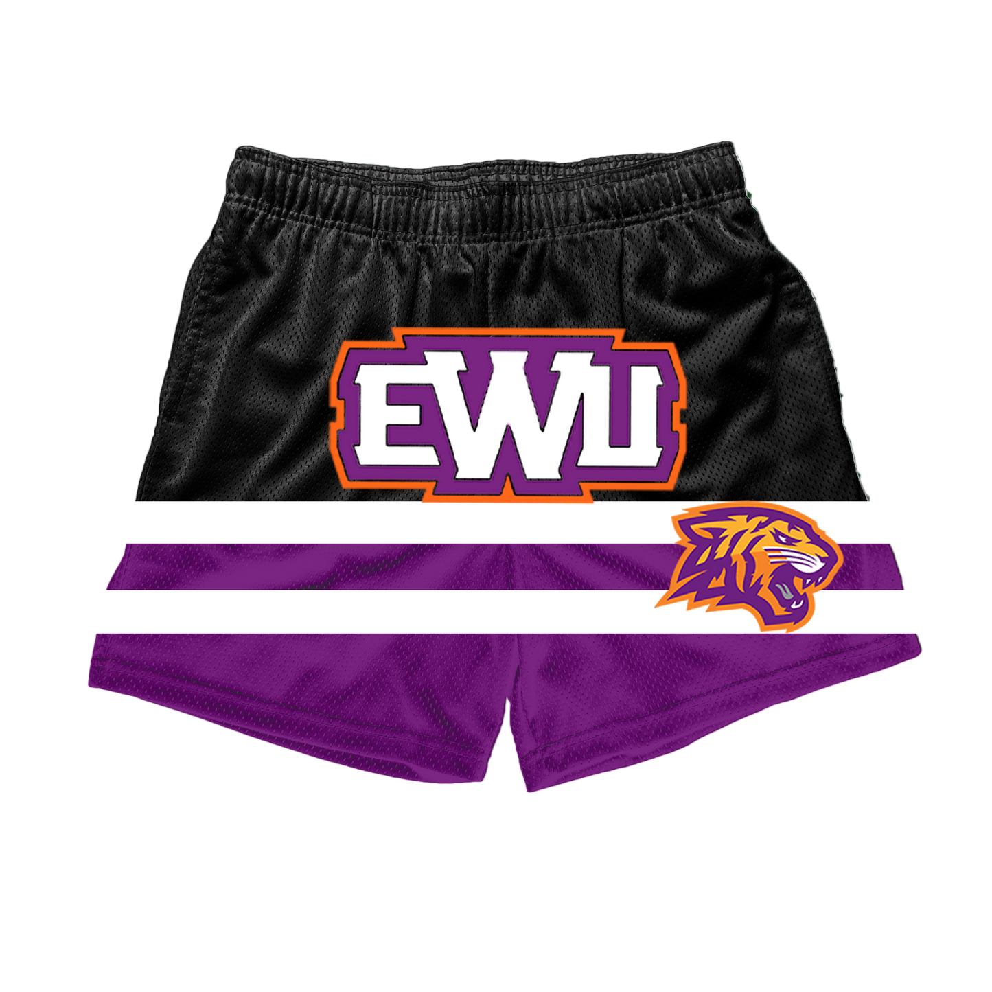 EWU Black and Purple shorts (Pre-Order)