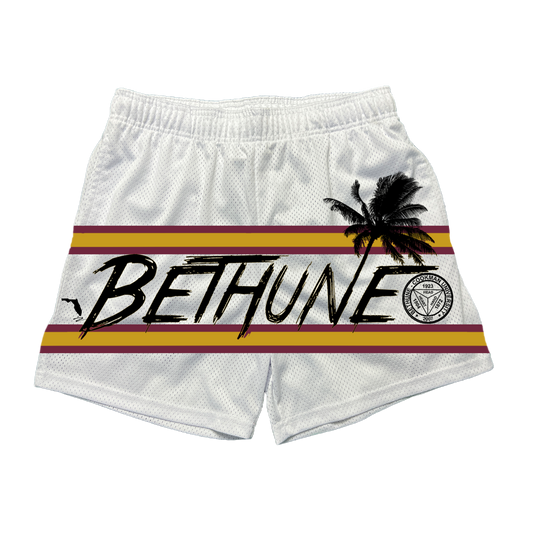 Bethune White w/Stripes Shorts (Pre-Order)